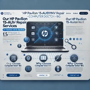 HP Pavilion 15-au001nv laptop repair
