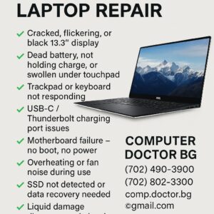 Dell XPS 13 (9350) Laptop Repair