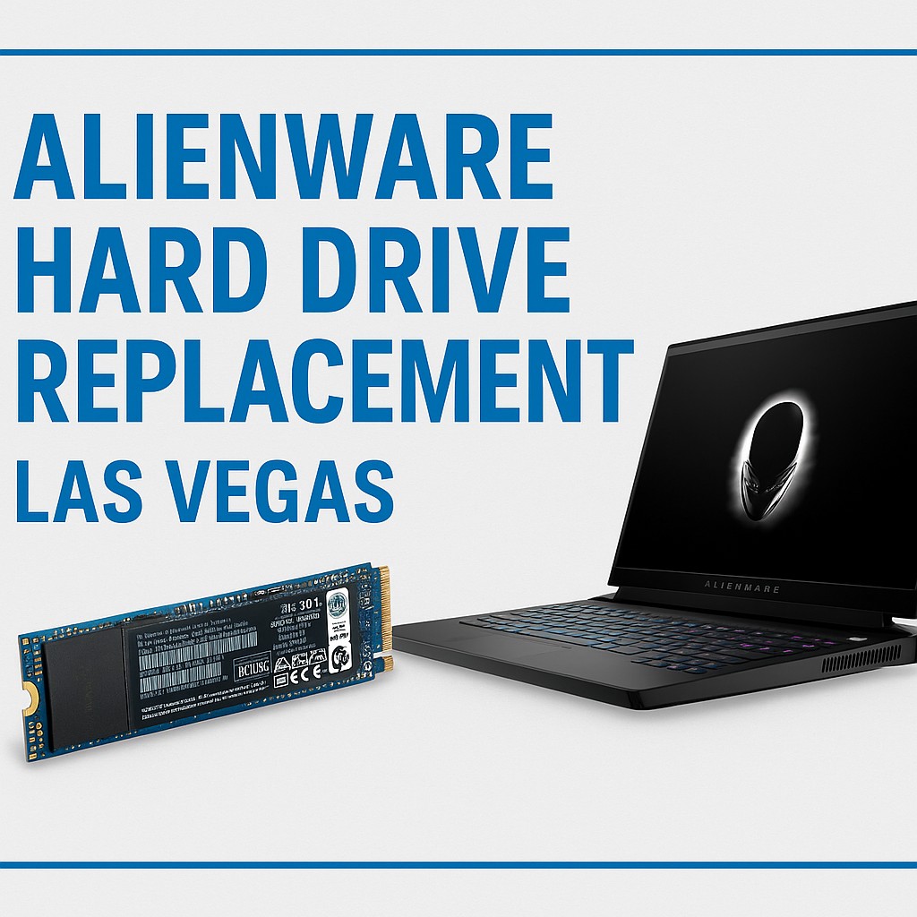 Alienware hard drive replacement Las Vegas