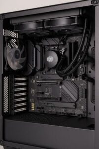 custom pc cooling-installation