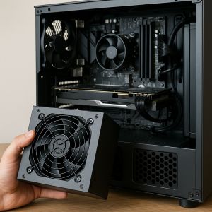 Custom PC Power Supply Upgrade – High-Wattage PSU Installation Las Vegas